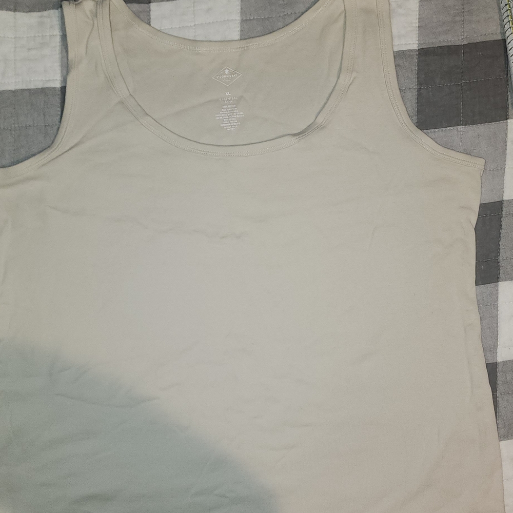 Women's Cream Tank Top